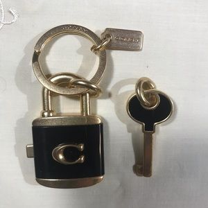 Coach Lock & Key Bag Charms